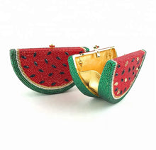 Load image into Gallery viewer, Crystal Watermelon Clutch