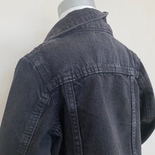 Load image into Gallery viewer, A Custom Denim Jacket: Charcoal Black