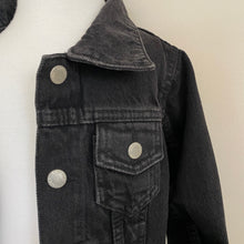 Load image into Gallery viewer, A Custom Denim Jacket: Charcoal Black