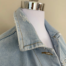 Load image into Gallery viewer, Adult Custom Denim Jacket: Faded Blue
