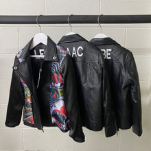 Load image into Gallery viewer, Boys Reversible Leather/Bomber Jacket