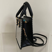 Load image into Gallery viewer, Mini Upcycled/Repurposed Bag (Print 4) $150