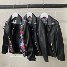 Load image into Gallery viewer, Boys Reversible Leather/Bomber Jacket