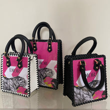 Load image into Gallery viewer, Custom Mini Upcycled/Repurposed Bag RRP $125