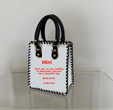Load image into Gallery viewer, Custom Mini Upcycled/Repurposed Bag RRP $125