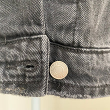 Load image into Gallery viewer, Adult Custom Denim Jacket: Charcoal Black
