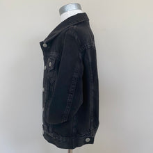 Load image into Gallery viewer, A Custom Denim Jacket: Charcoal Black