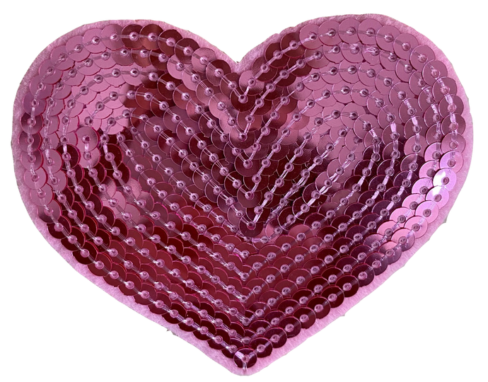 Sequin Heart (7 colours)