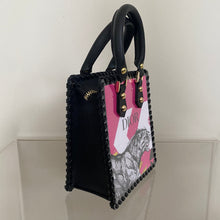 Load image into Gallery viewer, Mini Upcycled/Repurposed Bag (Print 2) $180
