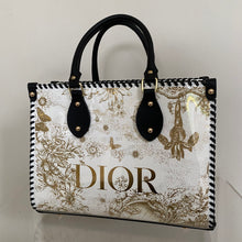 Load image into Gallery viewer, Tote Upcycled/Repurposed Bag (Print 1) RRP $320

