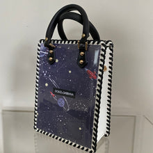 Load image into Gallery viewer, Upcycled/Repurposed Crossbody Bag (print 2) $300
