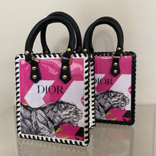 Load image into Gallery viewer, Mini Upcycled/Repurposed Bag (Print 2) $180
