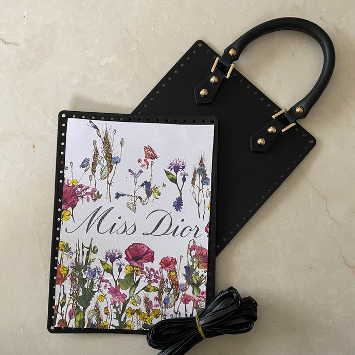 Upcycled/Repurposed Crossbody Bag (print 5) $170
