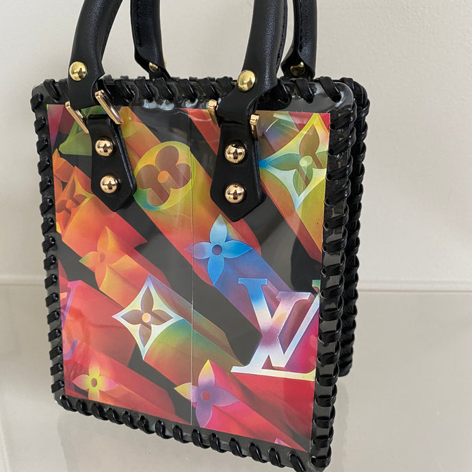 Mini Upcycled/Repurposed Bag (Print 3) $180