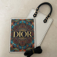 Load image into Gallery viewer, Upcycled/Repurposed Crossbody Bag (print 3) $220
