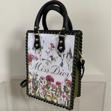 Load image into Gallery viewer, Upcycled/Repurposed Crossbody Bag (print 5) $170
