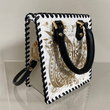 Load image into Gallery viewer, Mini Upcycled/Repurposed Bag (Print 1) $180
