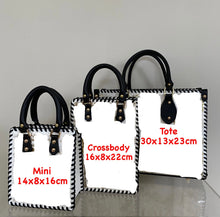 Load image into Gallery viewer, Custom Mini Upcycled/Repurposed Bag RRP $125
